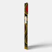 Coque iphone africain de tissu (Verso / Droite)