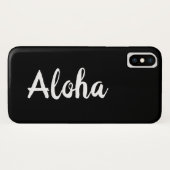 Coque iphone Aloha (Dos (Horizontal))