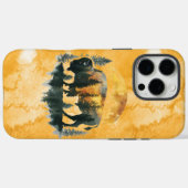 Coque iphone amérindien avec Buffalo (Verso (horizontal))