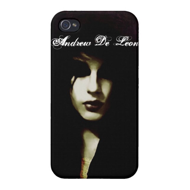 Coque iPhone Andrew De Léon - cas officiel d'IPhone 4 de vamp (Dos)
