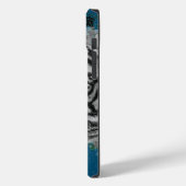 COQUE IPHONE ANTIQUE LACE PEINTE TIGER KANJI LOVE (Verso / Gauche)