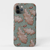 Coque iphone Apple avec feuilles en chêne (Dos)