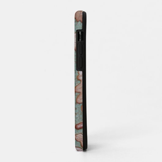 Coque iphone Apple avec feuilles en chêne (Dos/Gauche)