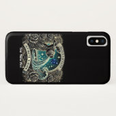 Coque iphone Aquarius "Infinite Vision" (Dos (Horizontal))