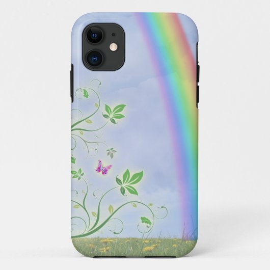 Coque iphone arc-en-ciel (Dos)