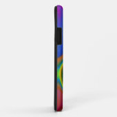 Coque Iphone Arc-en-ciel fondu (Dos/Droite)