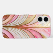 Coque iphone Art déco coloré (Verso (horizontal))