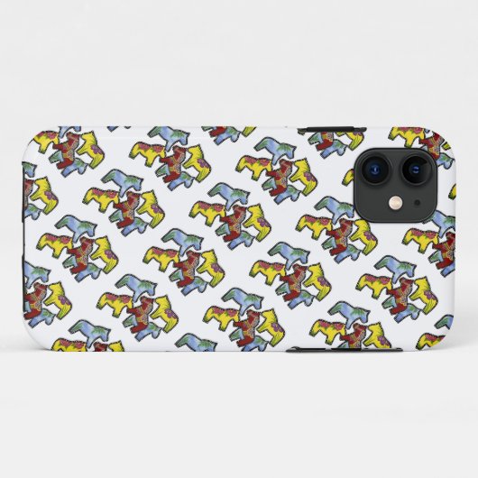 Coque iphone Art Horses (Dos (Horizontal))