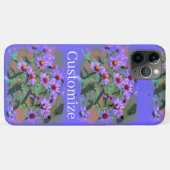 coque iphone aster violet (Dos (Horizontal))