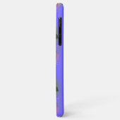 coque iphone aster violet (Dos/Gauche)