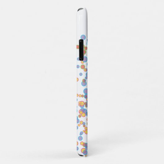 Coque iphone avec conception abstraite circulaire (Dos/Droite)