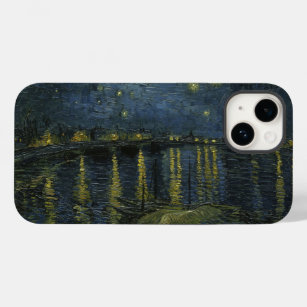 coque iphone avec la nuit étoilée de Van Gogh sur 
