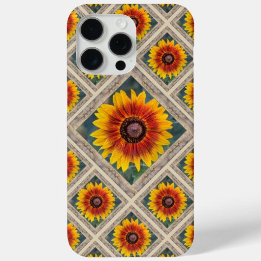 Coque iphone avec les tournesols de Susies (Verso)