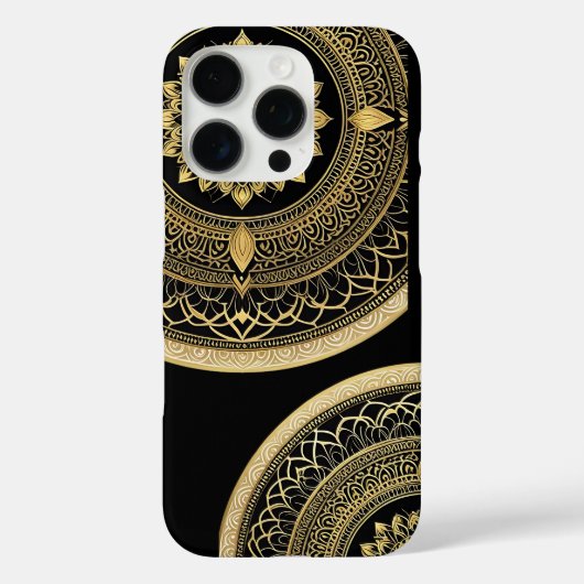 coque iphone avec Mandala Art Design (Verso)