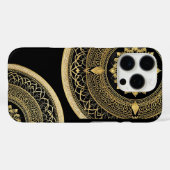 coque iphone avec Mandala Art Design (Verso (horizontal))