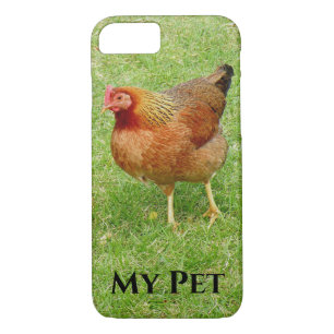 Coque iphone avec Rooster Rouge