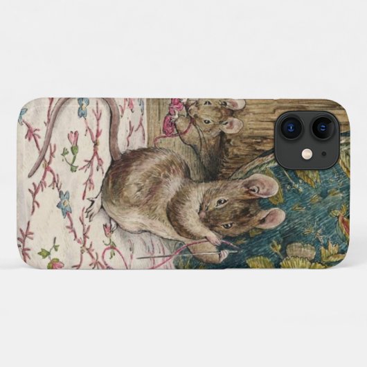 coque iphone - Beatrix Potter Mouse (Dos (Horizontal))