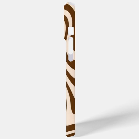 Coque iphone beige Groove (Verso / Gauche)