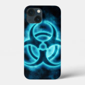 Coque iphone Biodanger Blue Glo (Verso)