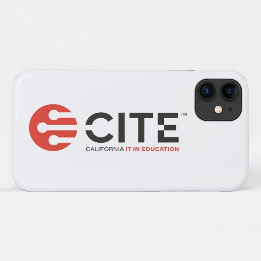 coque iphone blanc CITE (Dos (Horizontal))