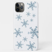 Coque iphone blanc Crystal Snowflakes (Dos)
