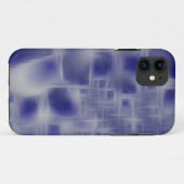 coque iphone blanc et bleu (Dos (Horizontal))