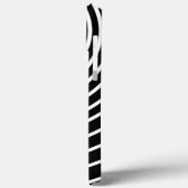 Coque iphone blanc noir ou choisir des couleurs (Verso / Gauche)