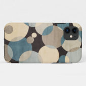 Coque iphone bleu bulle (Dos (Horizontal))