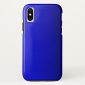 Coque iphone bleu Cobalt électrique (Dos)