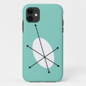 Coque iphone Bleu Dazzle (Dos)