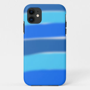 Coque iphone bleu dégradé