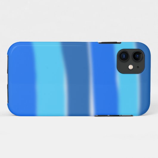 Coque iphone bleu dégradé (Dos (Horizontal))