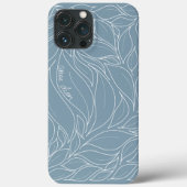 Coque iphone Blue Carpe Diem (Verso)