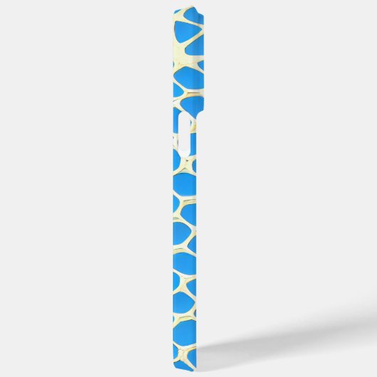 Coque iphone Blue Stones (Verso / Droite)