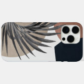 Coque iphone botanique Abstrait moderne (Verso (horizontal))