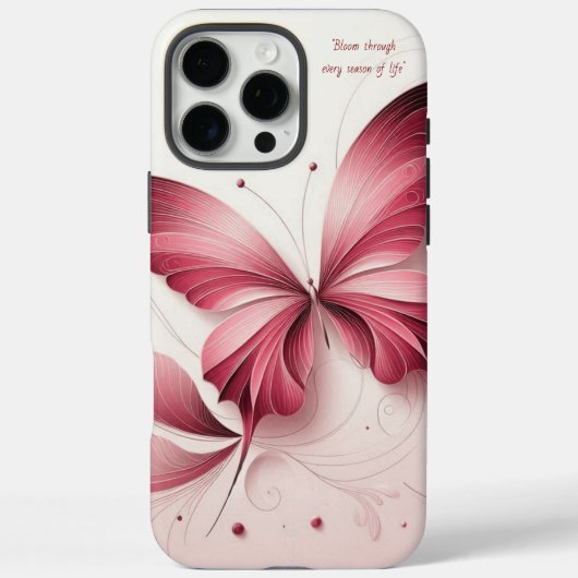 COQUE IPHONE BUTTERFLY (Verso)