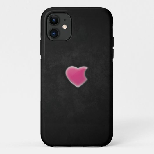 coque iphone cardiaque "pomme" (Dos)