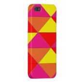 Coque iPhone Cas brillant de rose rouge lumineux de jaune (Dos Gauche)