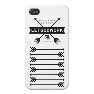 Étui iPhone 4/4S Cas de l'iPhone 4 de flèches de LETGOdwork