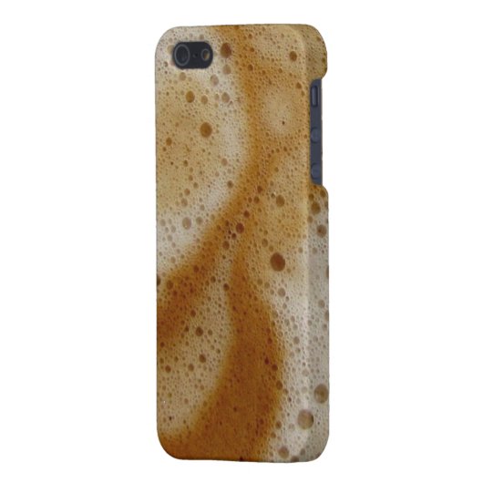 Coque iPhone Cas de l'iPhone 5 de mousse de Latte (Dos Gauche)