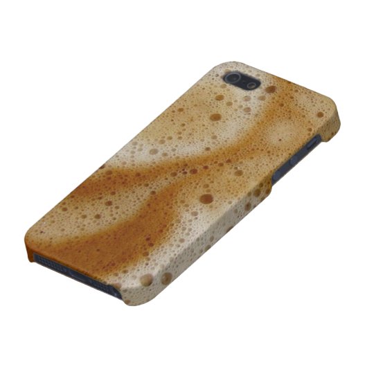 Coque iPhone Cas de l'iPhone 5 de mousse de Latte (Bas)