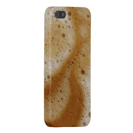 Coque iPhone Cas de l'iPhone 5 de mousse de Latte (Dos Droit)