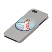 Coque iPhone Cas de téléphone de Kitsune (Fox surnaturel) (Bas)