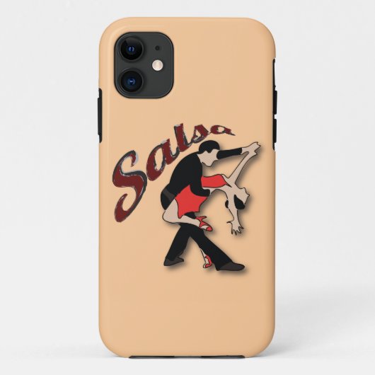 Coque iphone chaud de danse de Salsa (Dos)