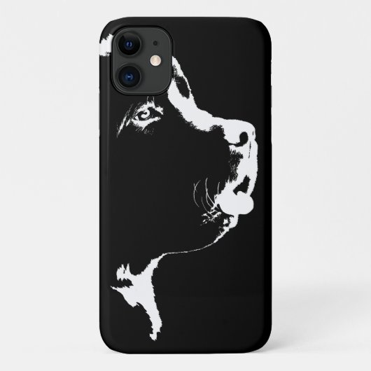 Coque iPhone Chien Terre-Neuve Étui Terre-Neuve (Dos)
