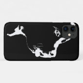 Coque iPhone Chien Terre-Neuve Étui Terre-Neuve (Dos (Horizontal))