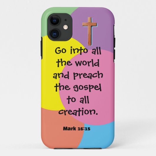 Coque iphone chrétien (Dos)