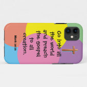 Coque iphone chrétien (Dos (Horizontal))