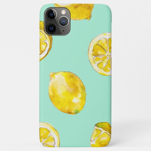 Coque iphone citron (Dos)