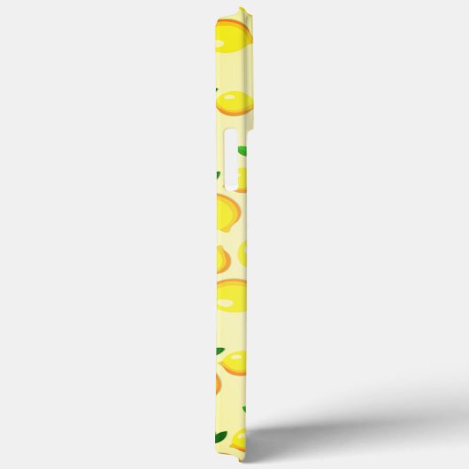 Coque iphone citron jaune (Verso / Droite)
